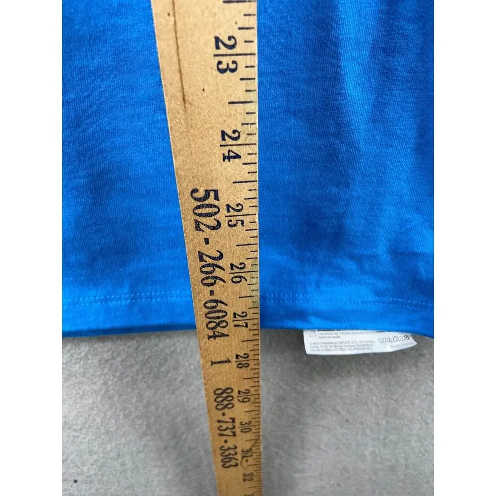 NWT Champion T-Shirt Mens M Blue Classic Graphic Vinyl Record Pullover Crew Neck - Picture 9 of 14